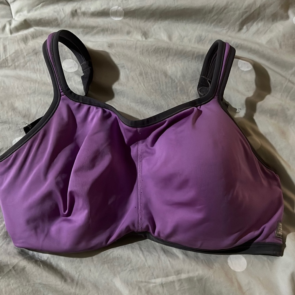 Purple Natori Yogi Convertible Sports Bra 32G